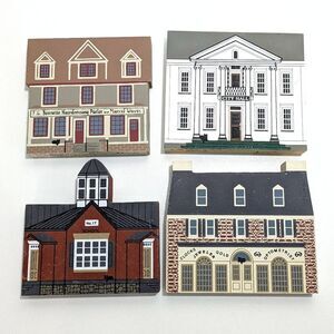 The Cat's Meow Wooden Village Pieces - Series VII & IX